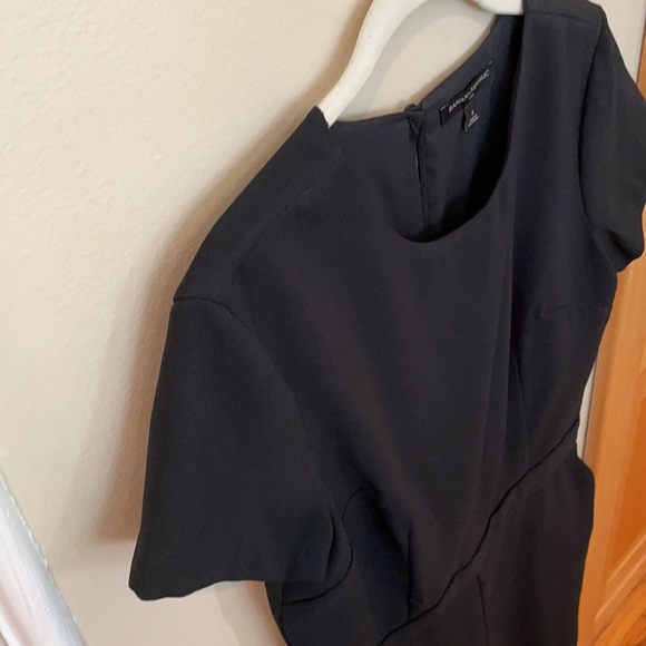 BR Romper Black Dressy Shorts Jumpsuit Onepiece - Picture 3 of 9